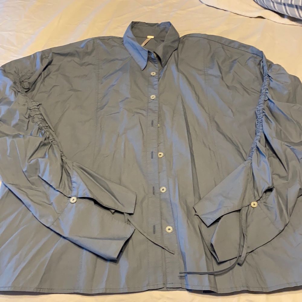Free people button down shirt
